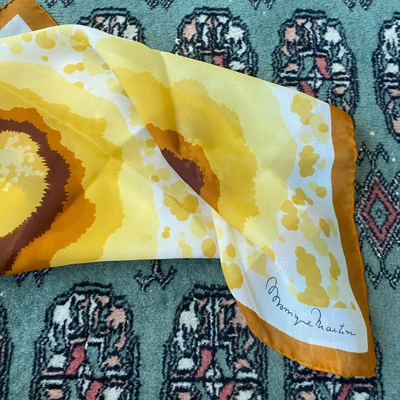 Vintage Monique Martin 70s groovy scarf - Picture 4 of 7